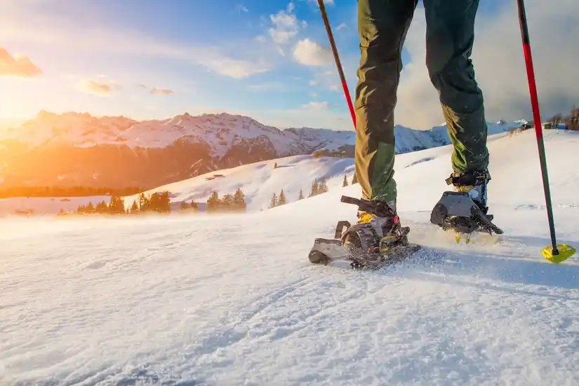 Location raquettes neige
