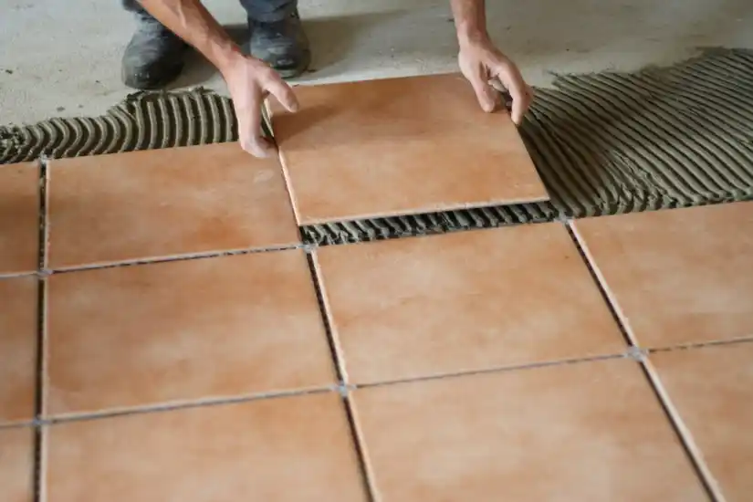 Service pose carrelage