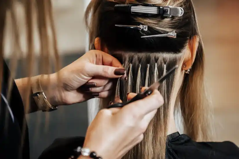 Service coiffure : extension