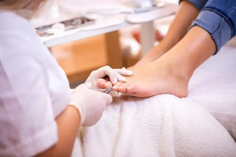 Service pédicure