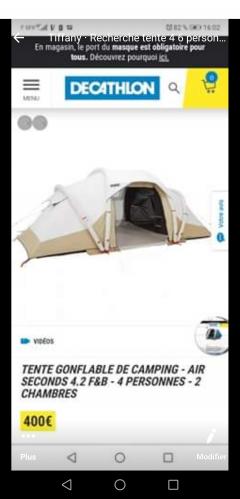 Location tente