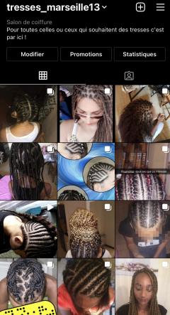 Service coiffure
