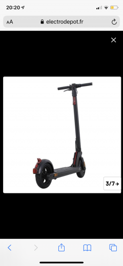 Location trottinette