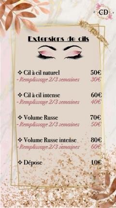 Service estheticienne