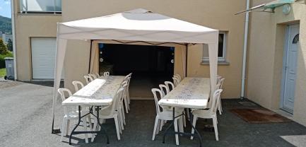 Location tente reception