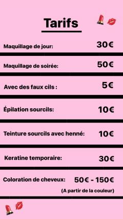 Service estheticienne