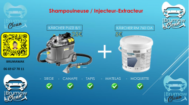 Location shampouineuse
