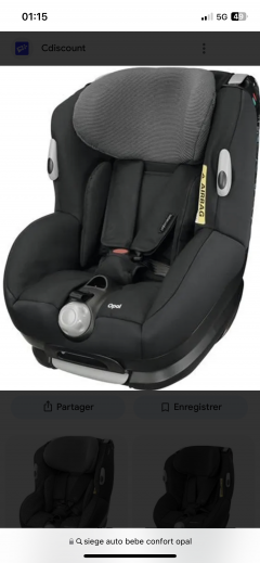 Location siege auto enfant