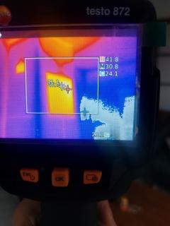 Location camera thermique