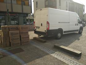 Service avec camion