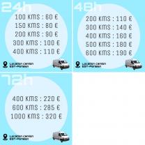 Location camion camionnette