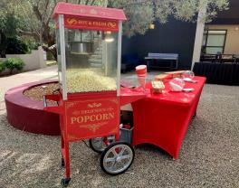 Location machine a pop corn