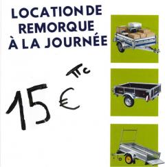 Location remorque