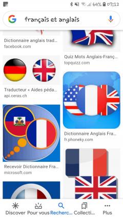 Service cours de langue