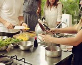 Service cours de cuisine