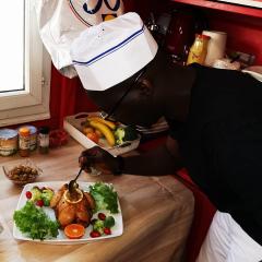 Service chef cuisinier