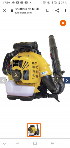 Location aspirateur souffleur