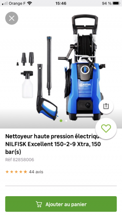 Location nettoyeur haute pression