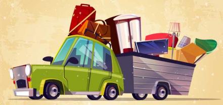 Service avec camion