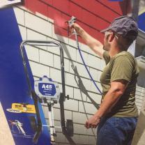 Location pistolet a peinture