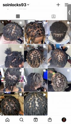 Service coiffure