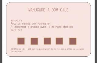 Service manucure