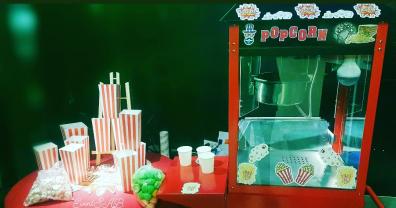 Location machine a pop corn