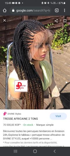 Service tresses africaines