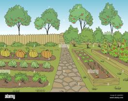 Location jardin potager