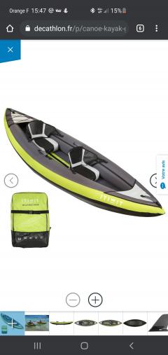 Location kayak