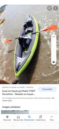 Location kayak