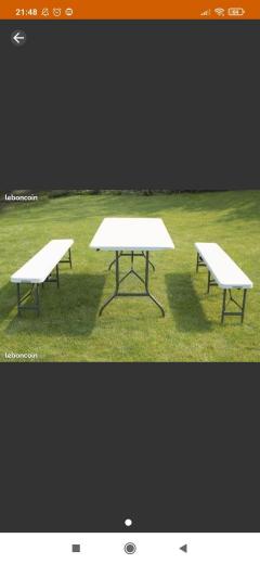 Location table de reception