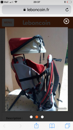 Location sac a dos