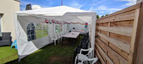 Location tente reception