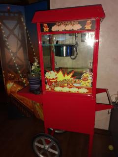 Location machine a pop corn