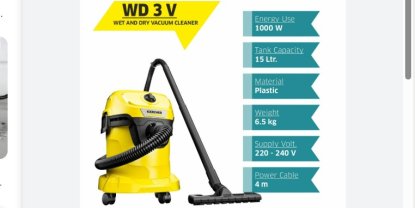 Location aspirateur