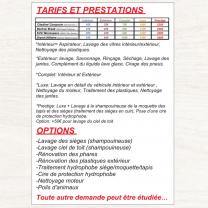 Service lavage automobile