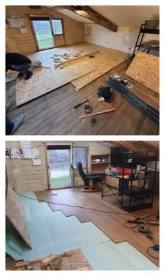 Service pose de parquet