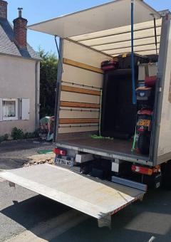 Service avec camion