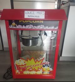 Location machine a pop corn