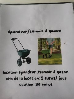 Location semoir