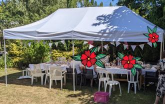 Location tente reception