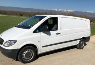 Service avec fourgon