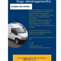 Location camion camionnette