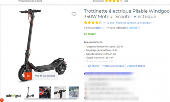 Location trottinette