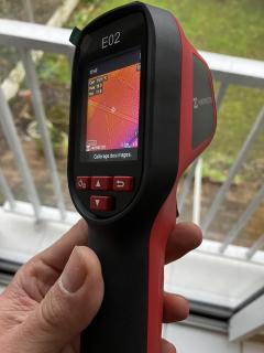Location camera thermique