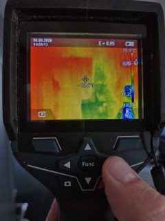 Location camera thermique