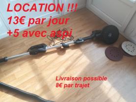 Location ponceuse