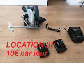 Location scie circulaire