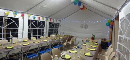 Location tente reception
